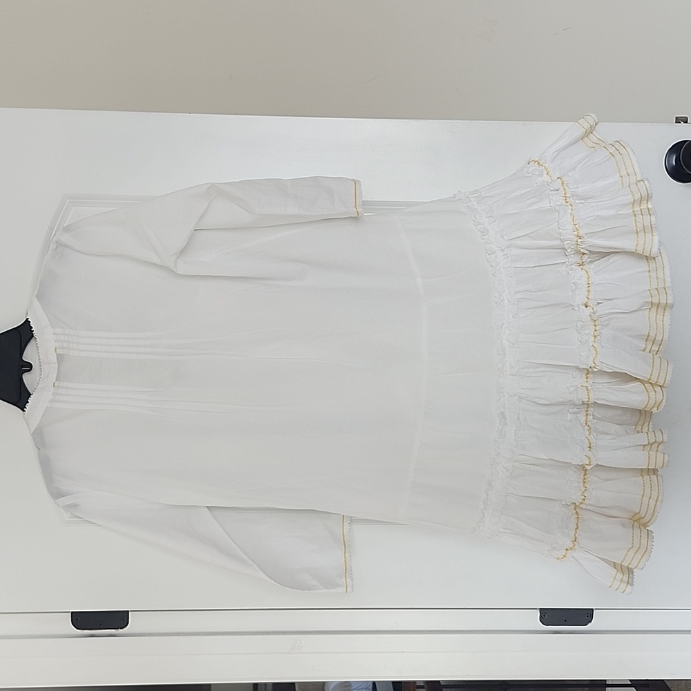 NEW KERRI ROSENTHAL barths dress in white XS - Picture 11 of 15